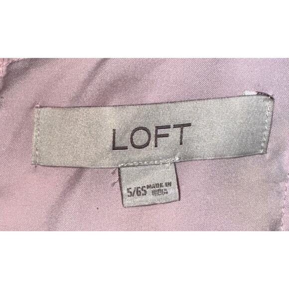 Loft Girls 5/6 Floral Shift Dress Lightweight Bloomcore Girly Chic Garden Party - Picture 4 of 8